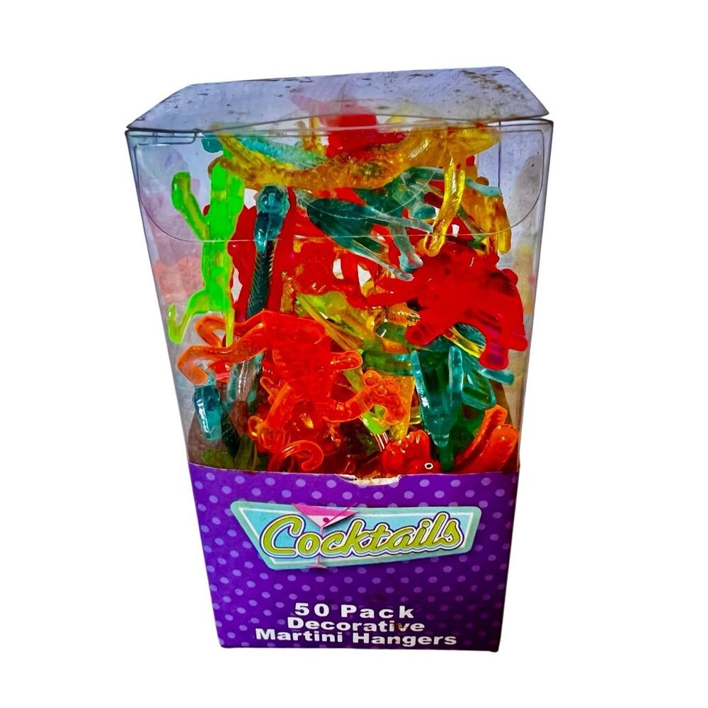 New Decorative Plastic Martini Hangers Shaped Like Animals, Devrian Global 2008